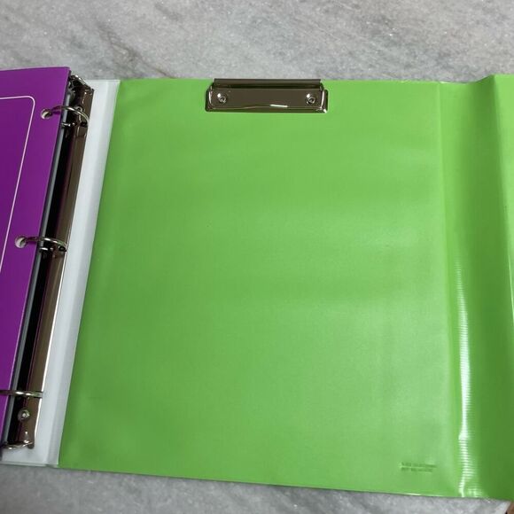 Mead Trapper Keeper Binder, 1" Round Rings, Cheetah - Picture 5 of 9